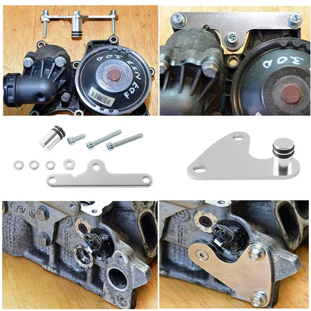 Aluminum Valve Gasket Kit for BMW 525d 530d N57 N57S Diesel by InterCyprus Trading Ltd