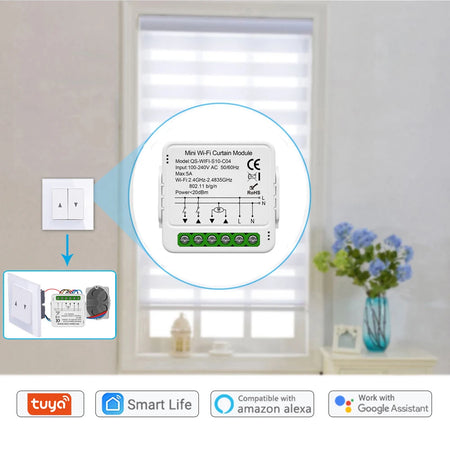 Smart Curtain Switch Module