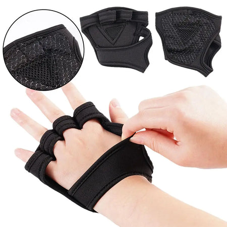 2PC Women Non-Slip Weightlifting Gloves - Durable &amp; Comfortable