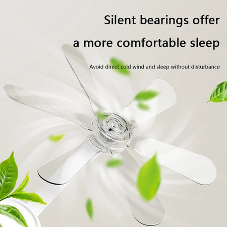 3PCS Wall Mounted Air Guide Fan - Adjustable Windmill