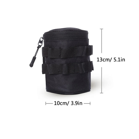 LIXADA Outdoor Water Bottle Storage Bag &ndash; Portable Design black S