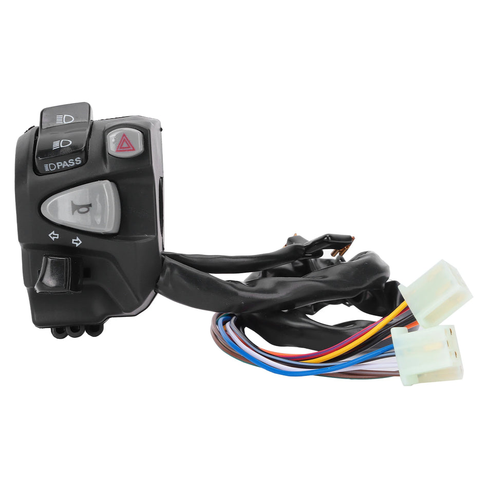 Interruptor de manillar de 22 mm para Honda MSX SF 125, luz baja/alta, bocina, señales de giro, luz de adelantamiento