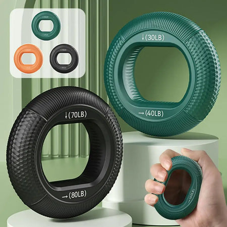 Hand Trainer Grip Strengthener for Stress Relief &amp; Fitness