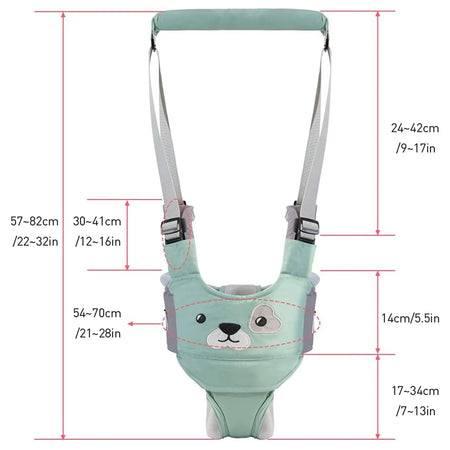 BX38 Baby Walking Belt &ndash; Hands Free Toddler Walking Aid