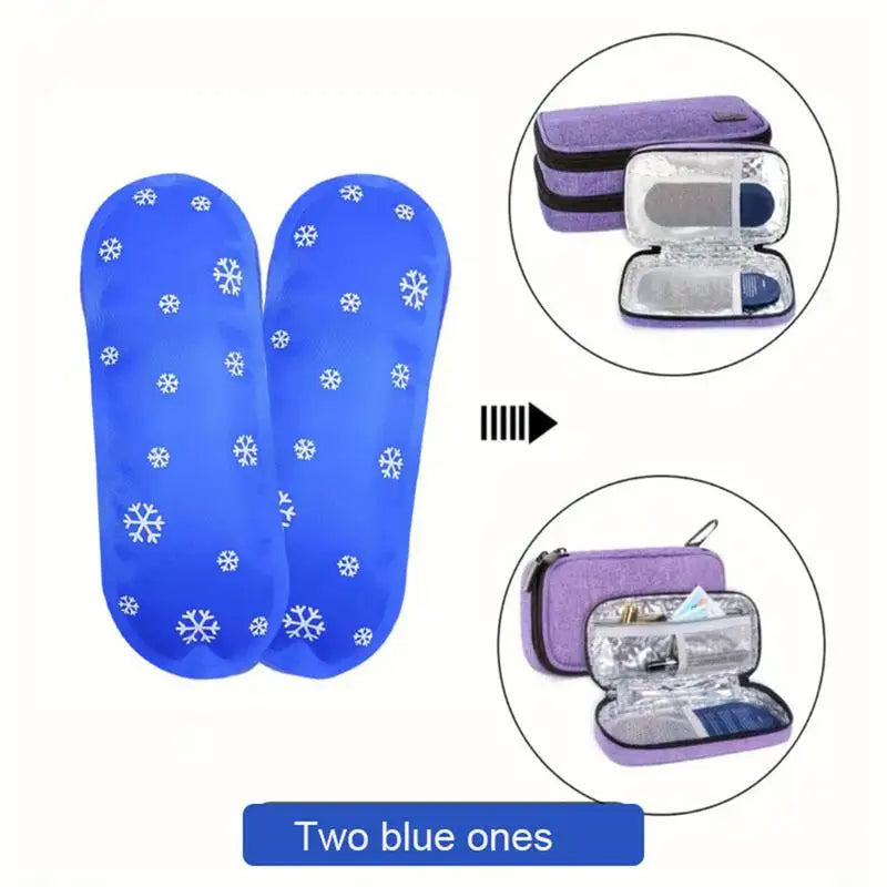 Reusable Insulin Cooling Travel Case &ndash; Portable Gel Pocket