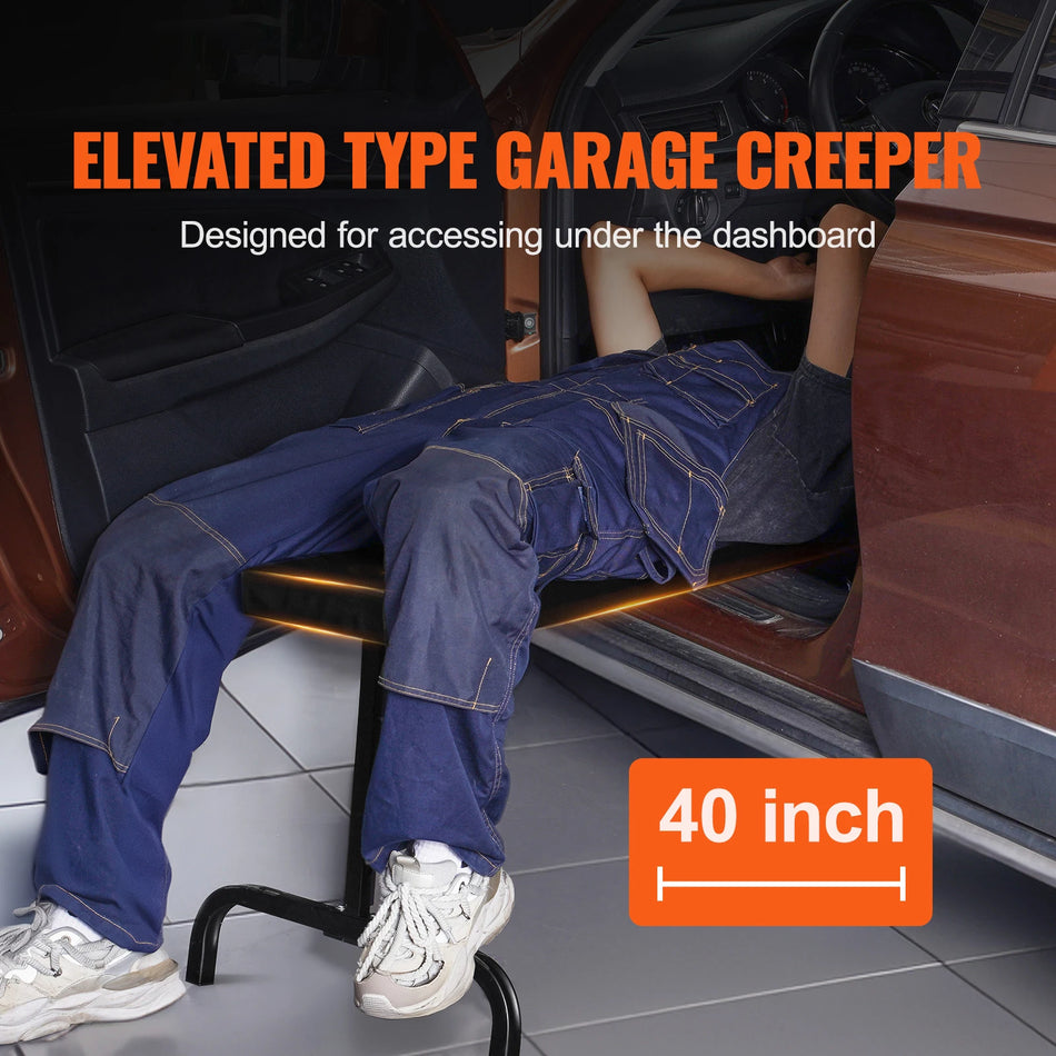 40 Inch Under Dash Creeper Višina 20.3 Do 27.4 In