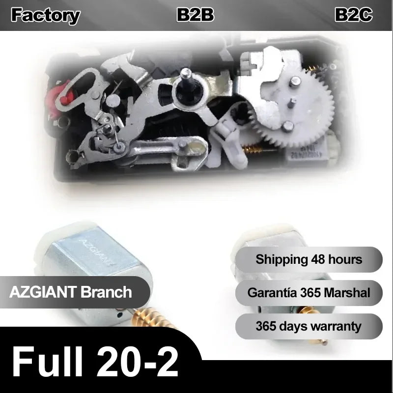 Door Lock Actuator For Opel Astra G Mk4 And Zafira A Mk1 12V DC Drive Motor Quiet Reliable