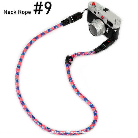 Nylon Rope Sling Camera Strap - Quick Release for Fujifilm, Sony, Nikon