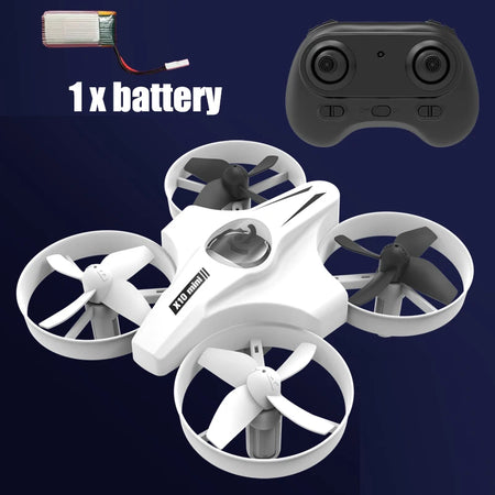 Hywiwine H10X Mini Drone with Headless Mode and 360-Degree Flip white 1 battery