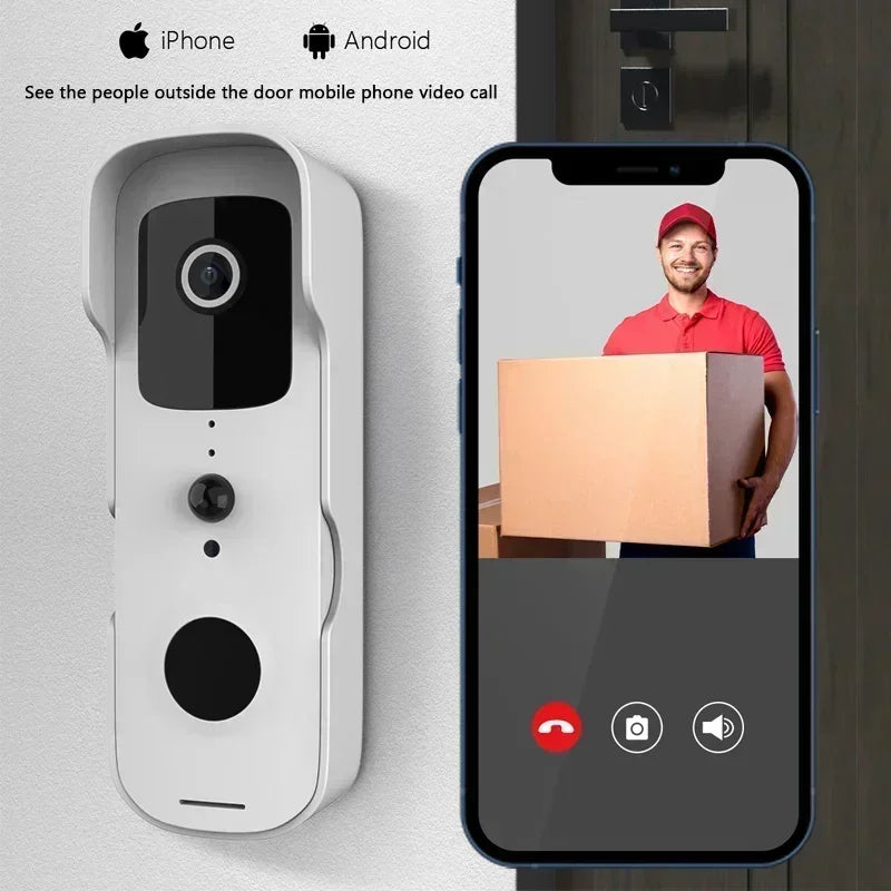 Smart Video Doorbell Tuya 1080P &ndash; Waterproof Night Vision