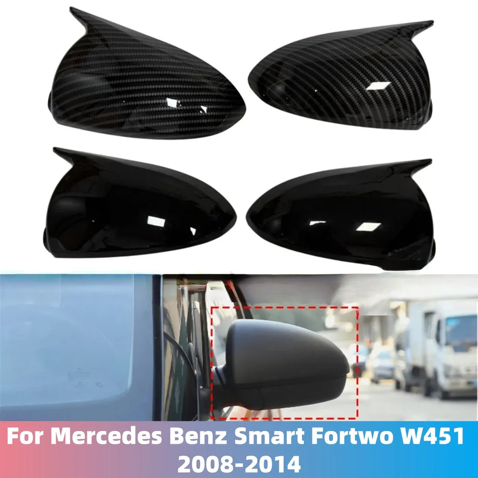 ABS Side Mirror Cover For Mercedes-Benz Smart Fortno W451