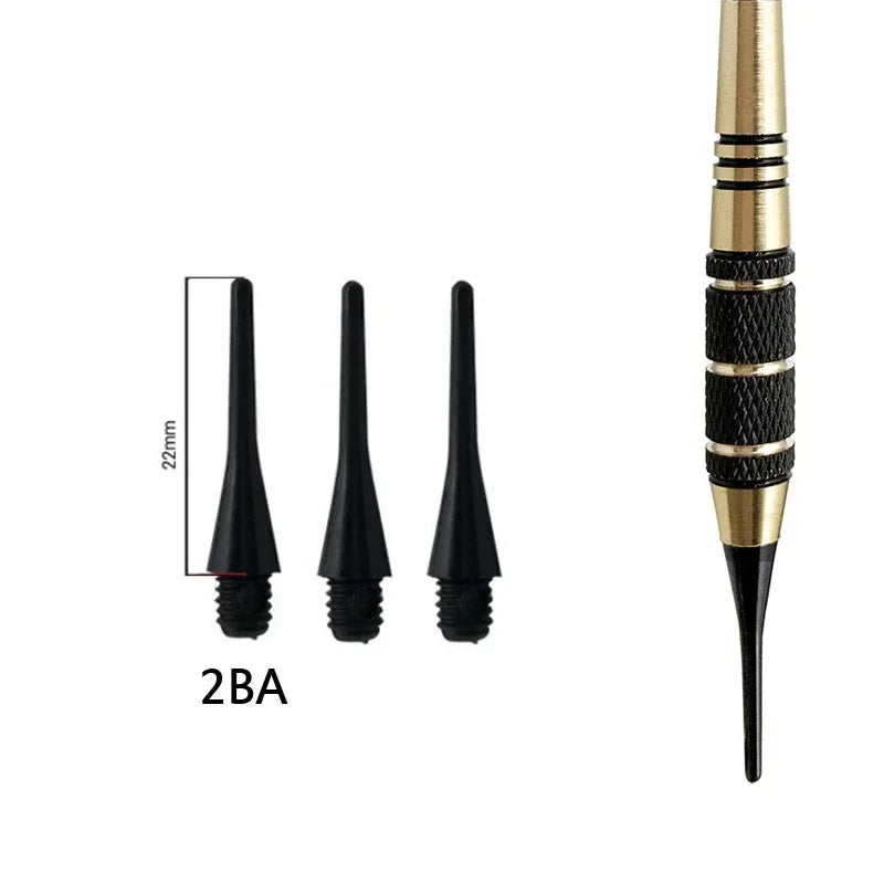Săgeți cu vârf moale de 18g cu tuburi din alamă pentru tablouri de darts, set de 3