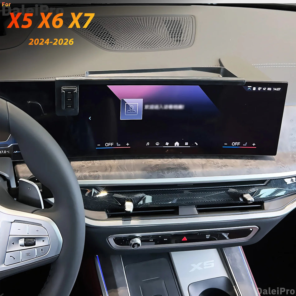 Bezdrátový nabíjecí držák telefonu pro BMW X5 G05 X6 G06 X7 G07 2024-2026