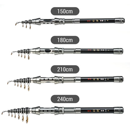 TOMSHOO Telescopic Fishing Rod Kit &ndash; Pliers and Lip Grip Kit