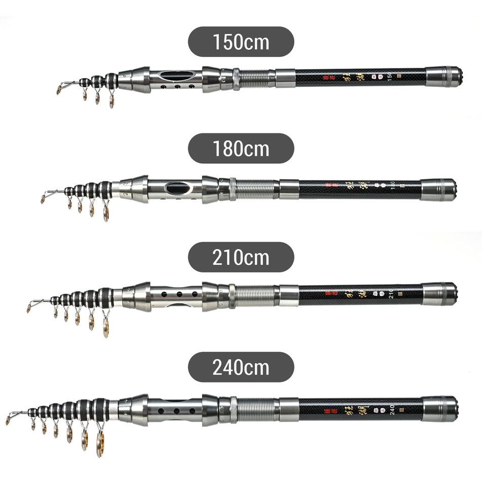 TOMSHOO Telescopic Fishing Rod Kit &ndash; Pliers and Lip Grip Kit