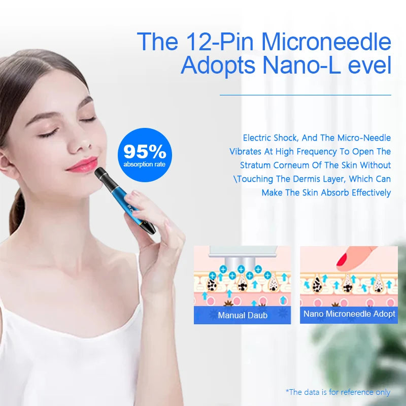 Derma Pen A1 5 Levels Microneedling For Scars And Wrinkles