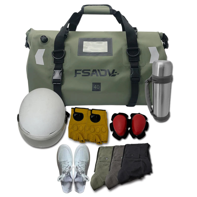 Universal Motorcycle Waterproof Tail Bags &ndash; High Capacity Durable Design