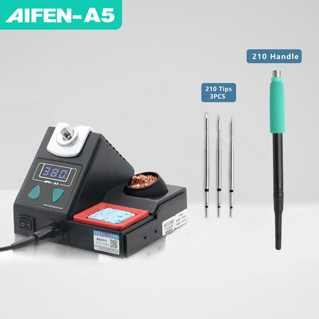 AIFEN A5 Soldering Station &ndash; JBC Tips C210 C245 C115 A5-210-3tips / 220V