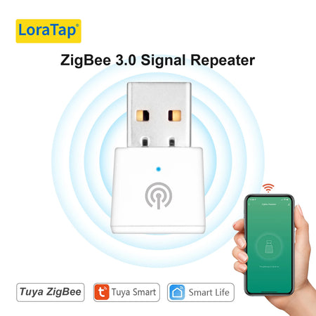 LoraTap ZigBee Curtains Roller Controller &ndash; Remote Control ZigBee Extender / CHINA