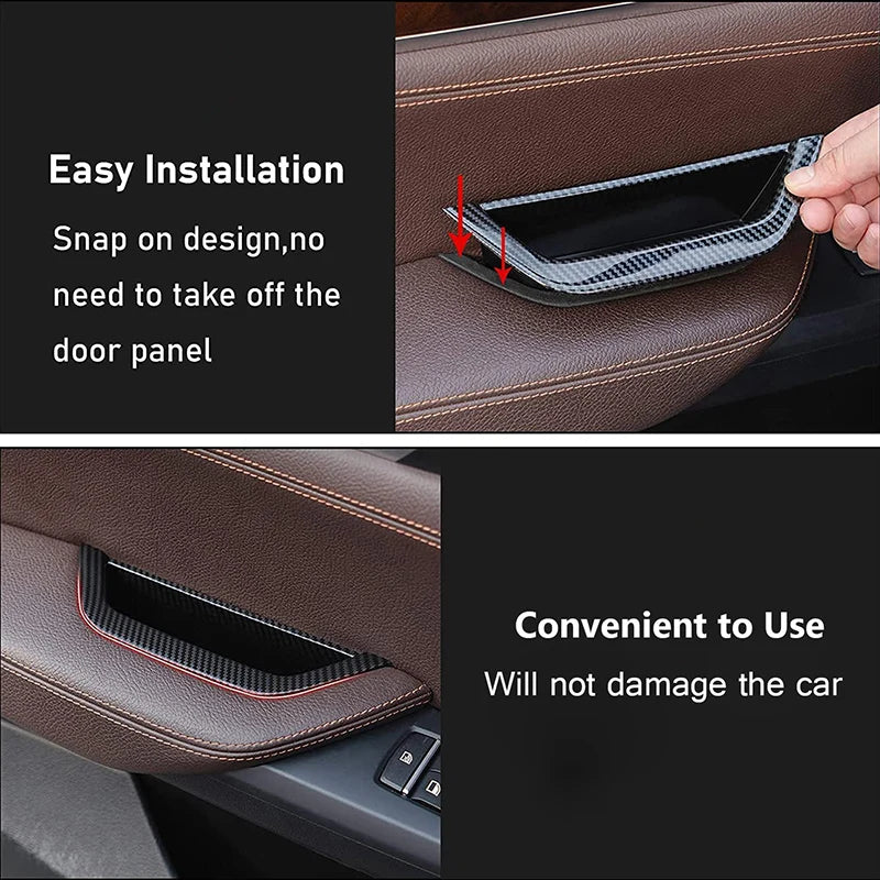 BMW X3 F25 ve X4 F26 için Kapı Çekme Kolu Kaplama Ön Sol İç Plastik