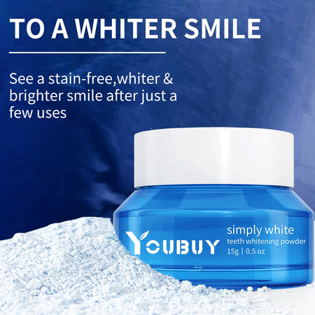 YOUBUY Whitening Tooth Powder &ndash; Effective Stain Removal