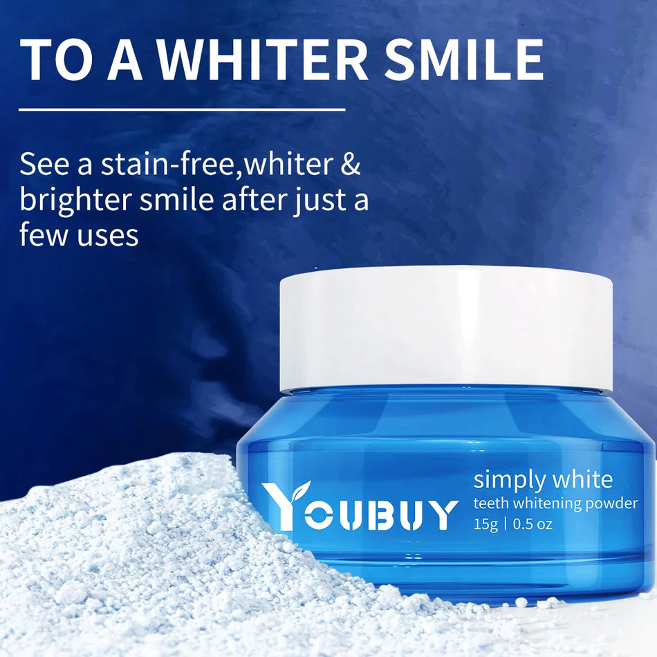 YOUBUY Whitening Tooth Powder &ndash; Effective Stain Removal