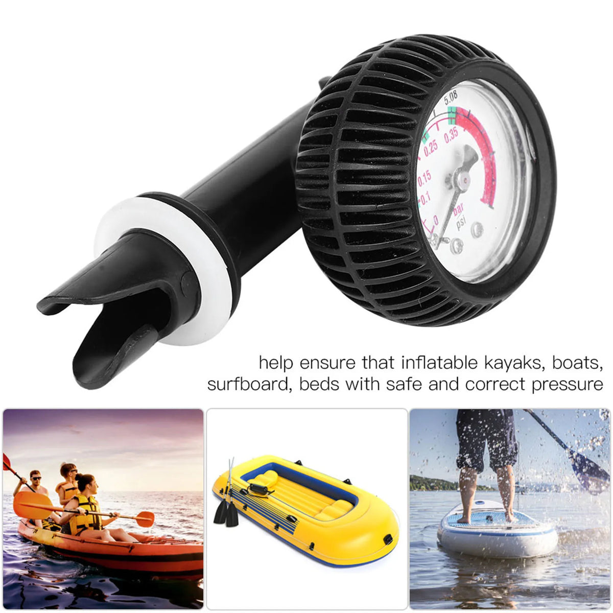 Air Pressure Gauge For Inflatable Kayak &ndash; Ultra Accurate