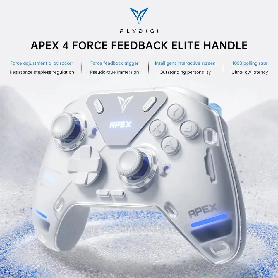 APEX 4 Ασύρματος Ελεγκτής Παιχνιδιών με Εμβληματική Δόνηση για PC, Switch