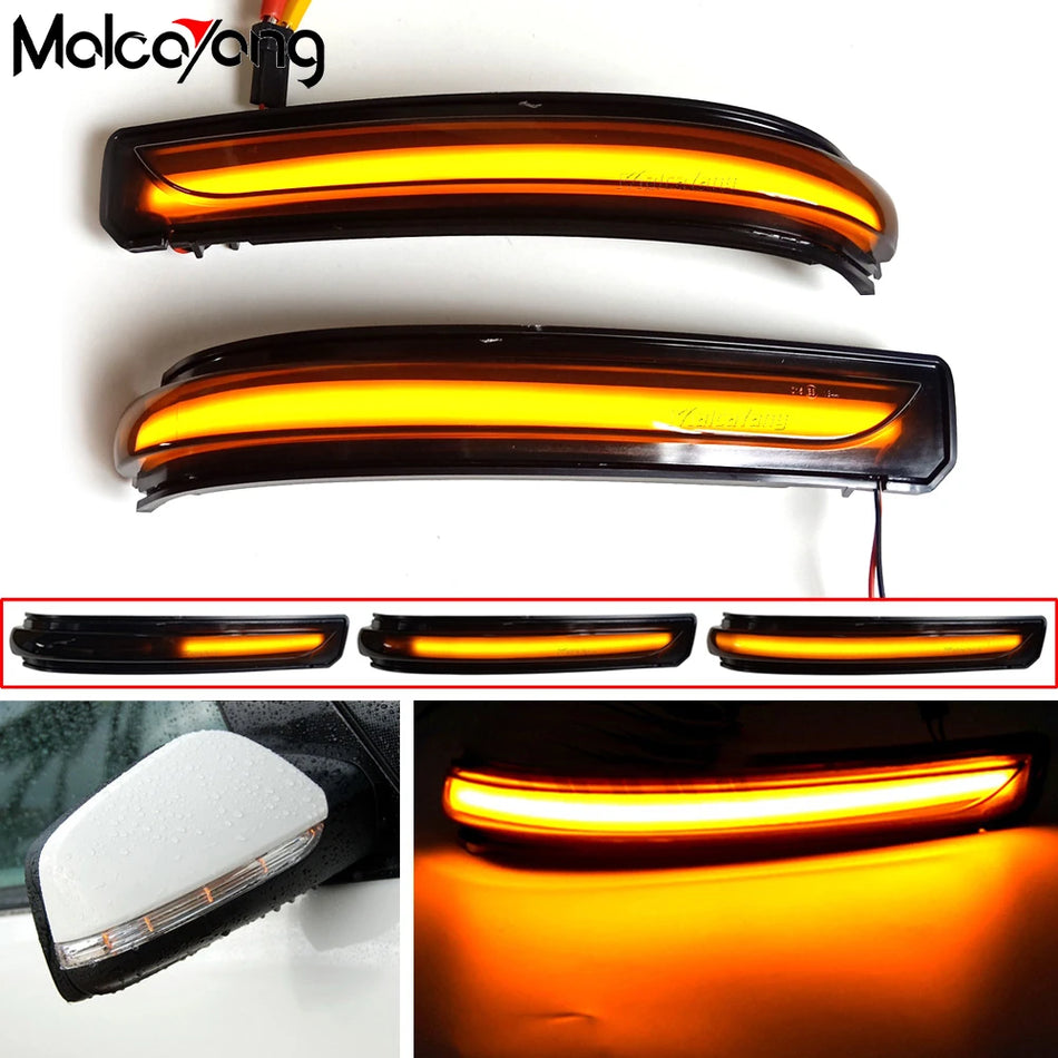 Δυναμικά Σειριακά Φώτα Στροφής LED για Mercedes-Benz W169 W245