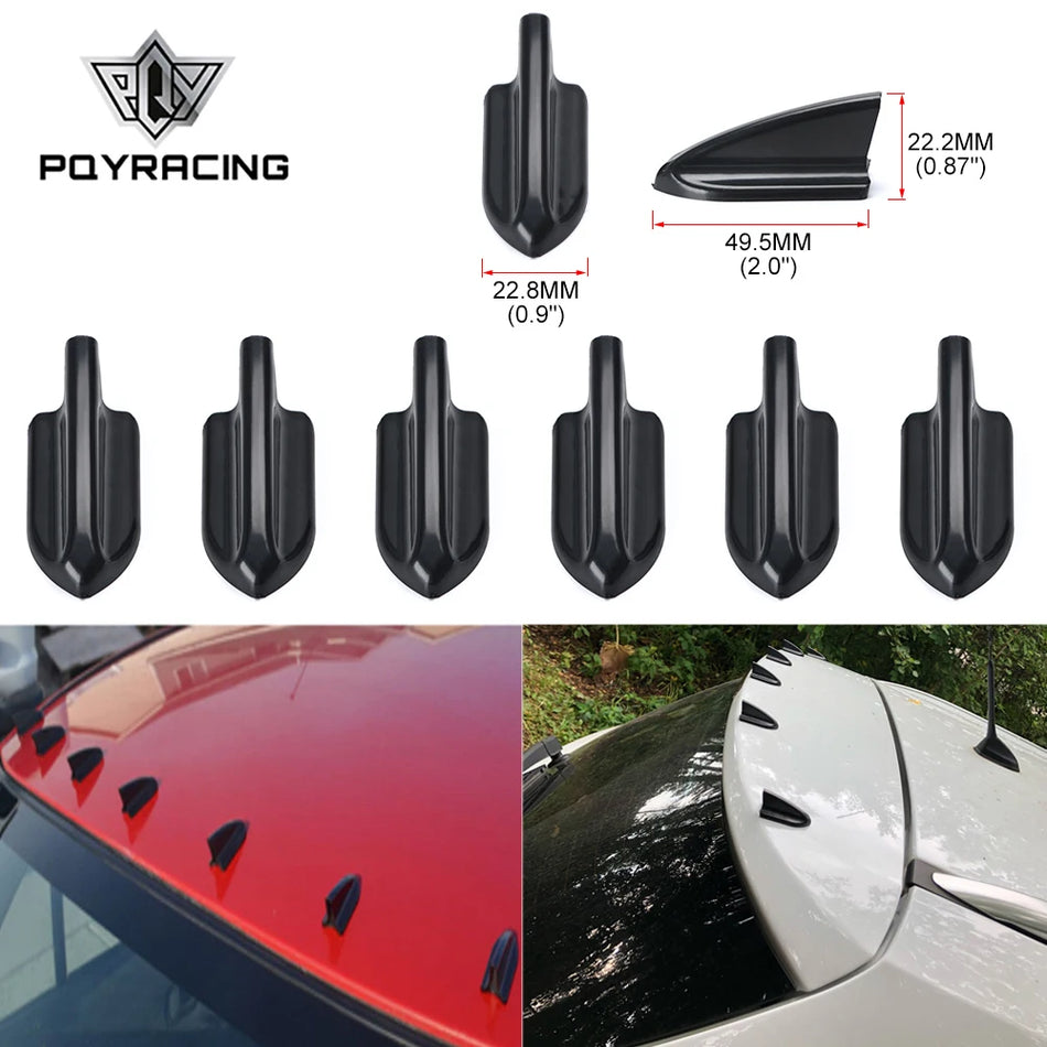 Kit Spoiler cu Finisaje de Tip Shark din ABS EVO-Style PQY-WSS11 pentru Mașină