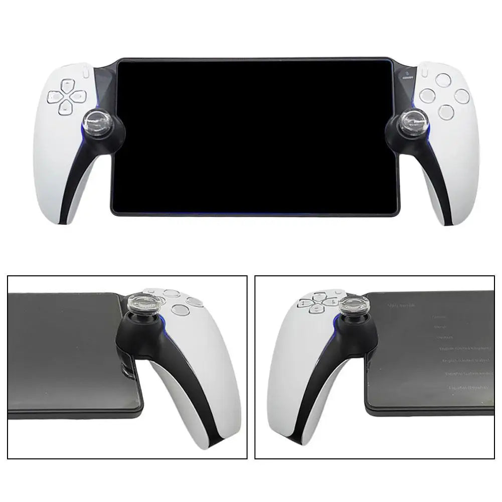 Rocker Cap Set for PlayStation Portal &ndash; Transparent Liquid Silicone Protection