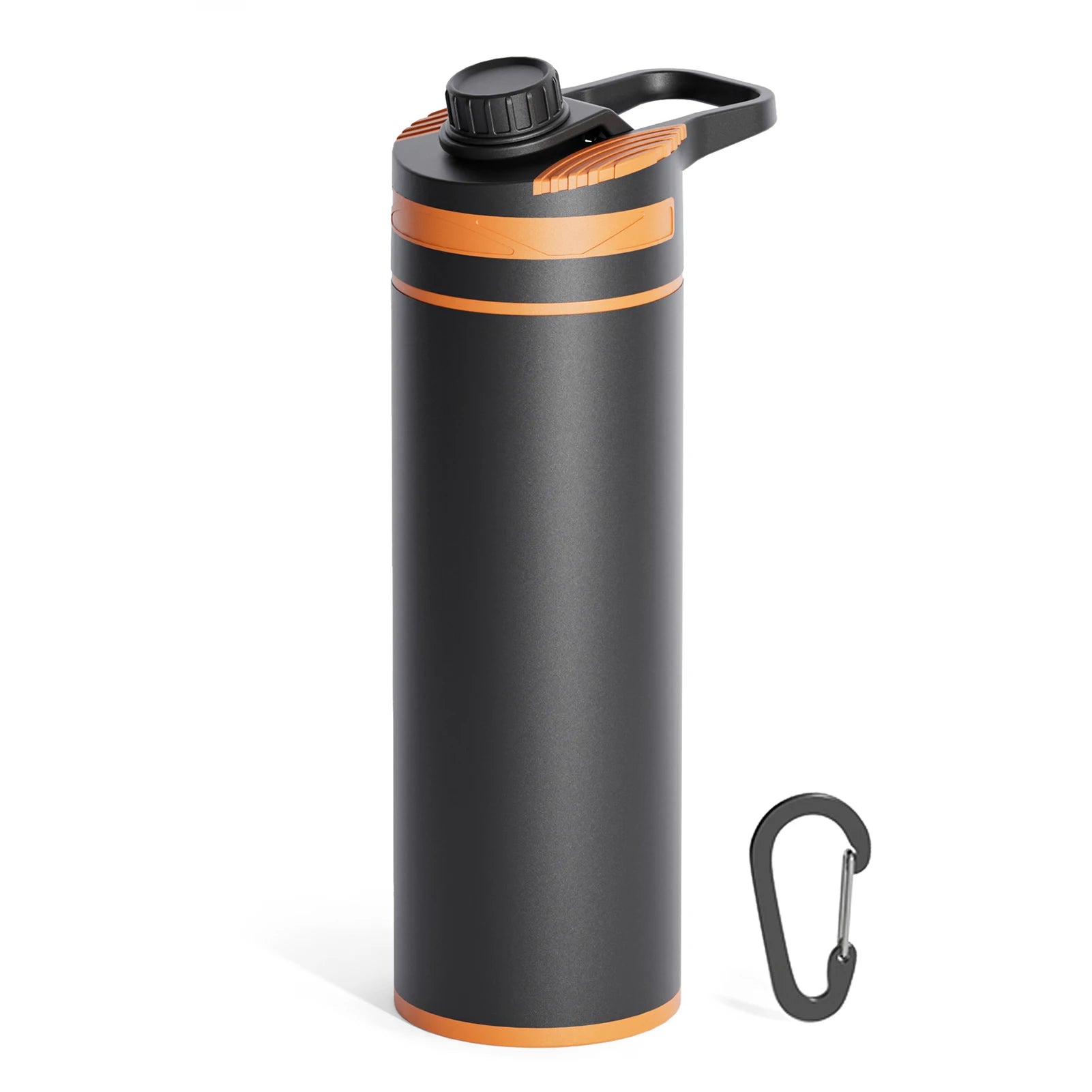 Clearly Filtered Water Bottle &ndash; Ultra Fine Filtration Orange