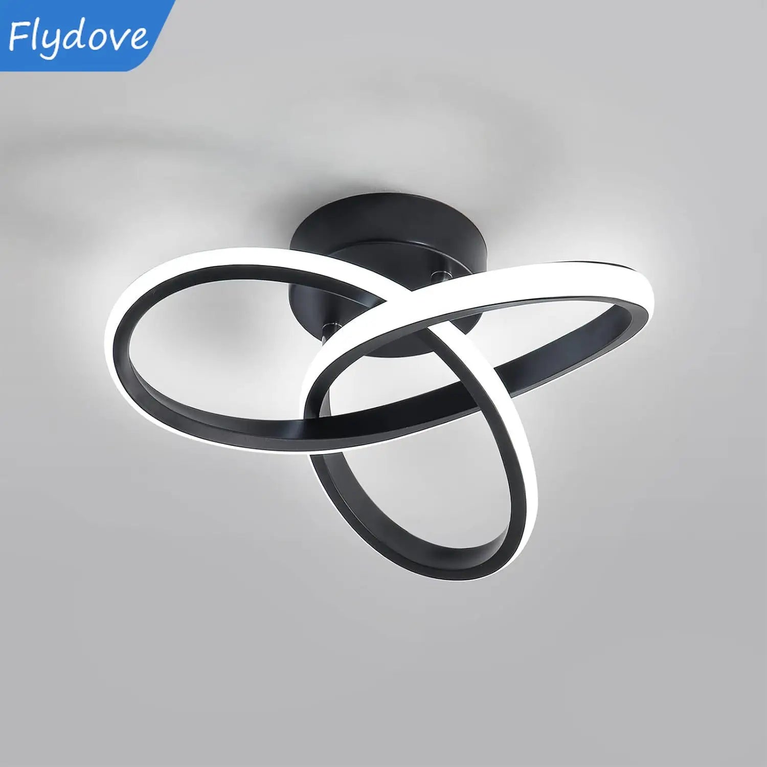 Trefoil Modern LED Ceiling Light &ndash; Dimmable Ambience