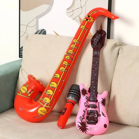 Inflatable Instruments Toy Music Balloons Set &ndash; Endless Fun for Kids Parties