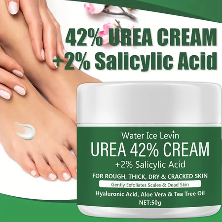 Water Ice Levin 42% Urea Cream &ndash; Deep Moisturizing and Nourishing Formula