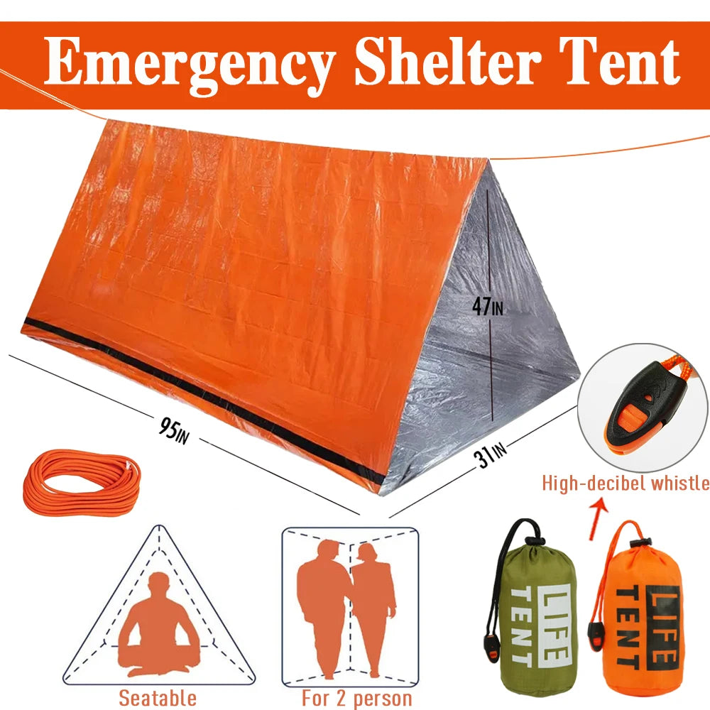 Sanke Rescue 2-Person Waterproof Emergency Survival Tent