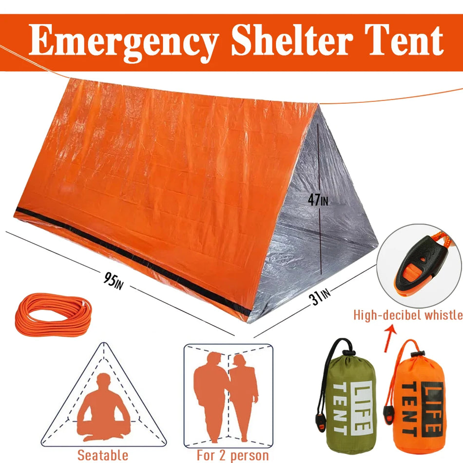 Sanke Rescue 2-Person Waterproof Emergency Survival Tent
