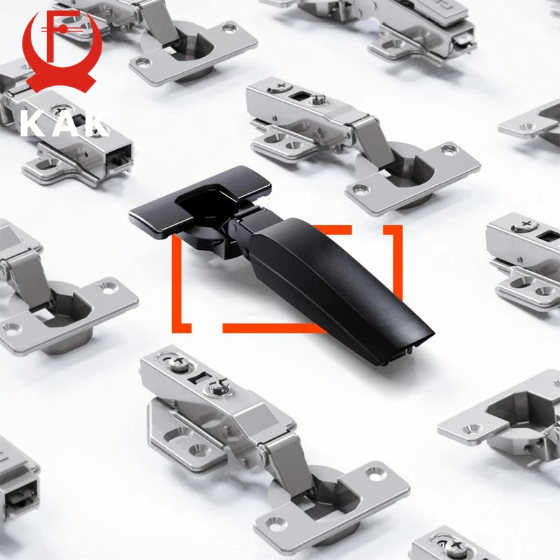 KAK 2 Πακέτο Κρυφών Μαύρων Μαλακών Κλεισίματος Υδραυλικών Χαρτών Κουζίνας