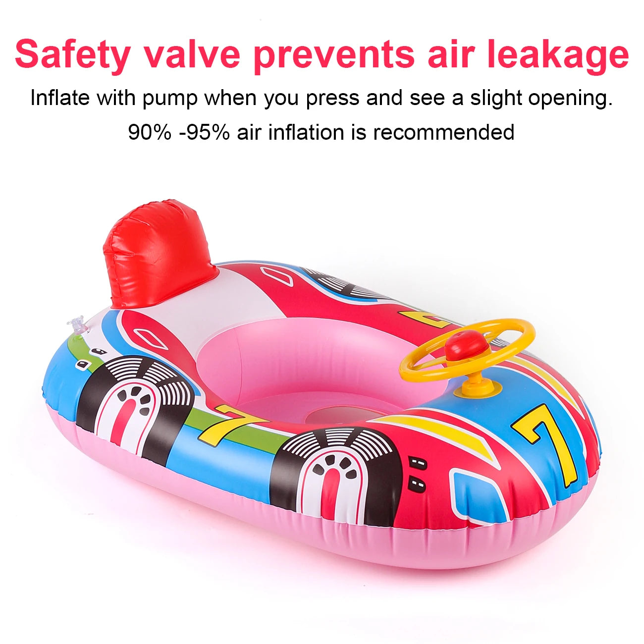 Car-Shaped Pool Float Ring &ndash; Fun and Safe Summer Swim