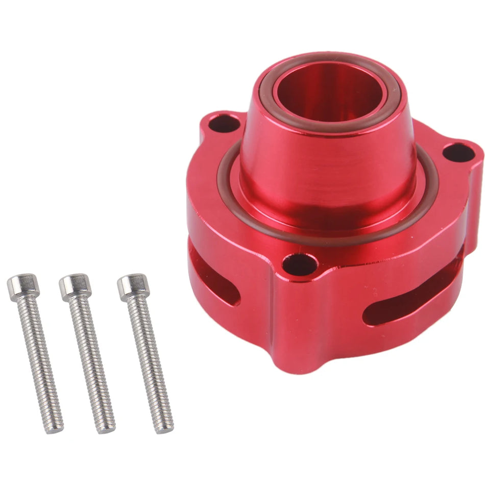 Adapter zaworu Blow Off CNC frezowany z aluminium dla Audi A3 VAG FSiT TFSi, ulepszenie systemu turbo