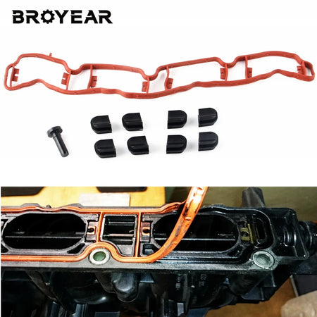 Intake Manifold Runner Flap Delete Gasket For Audi Skoda Seat EA113 VW 2.0 TFSI by InterCyprus Trading Ltd