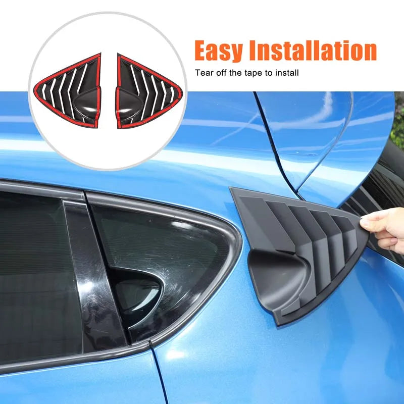 ABS Sort 2 stk Sæde Leon Vinduesgardin Dækning Bil Eksteriør