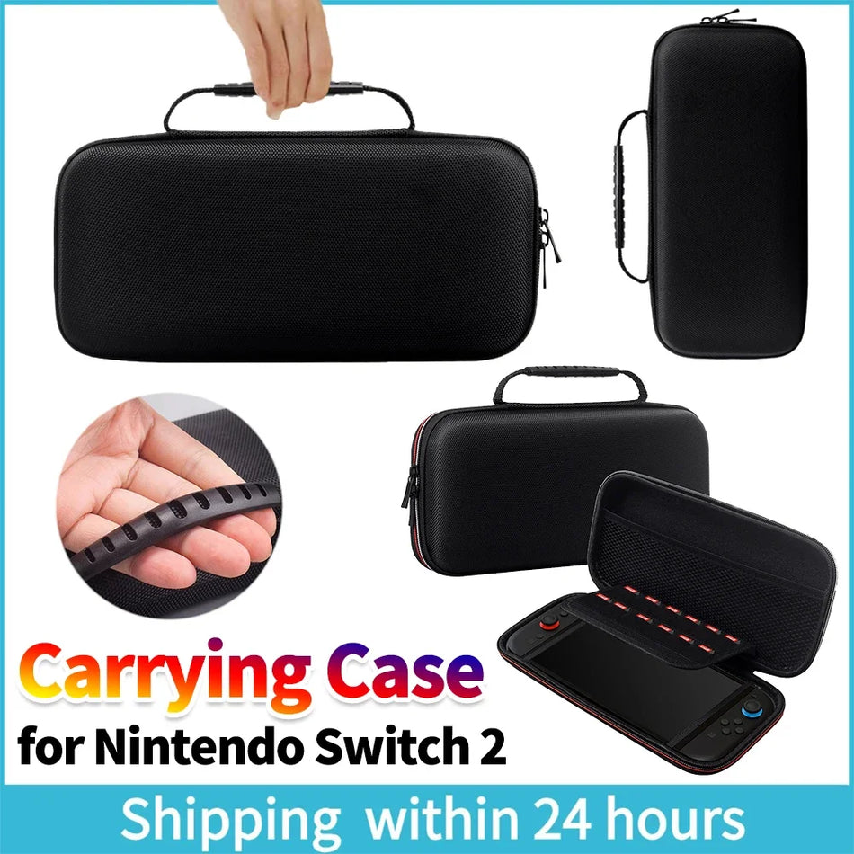 Чанта за носене Switch 2 Портативна удароустойчива чанта за съхранение
