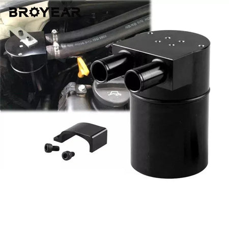 Aluminum Universal Oil Catch Can Tank for BMW 335i N54 by InterCyprus Trading Ltd