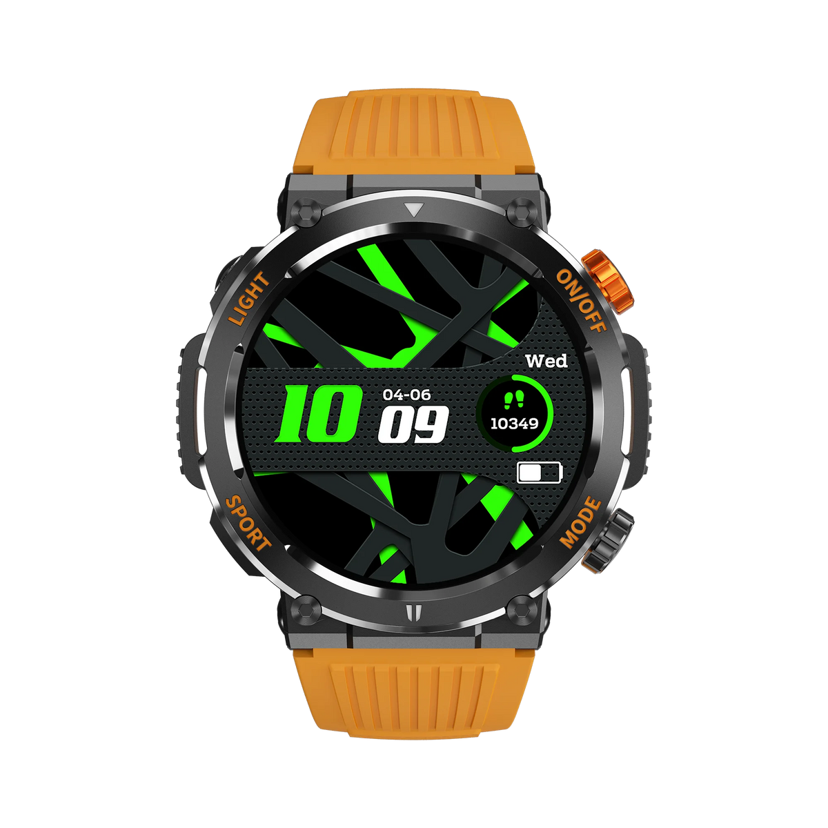 Wonlex DW17 Man Sport Fitness Smart Watch &ndash; IP67 Waterproof Orange / CHINA