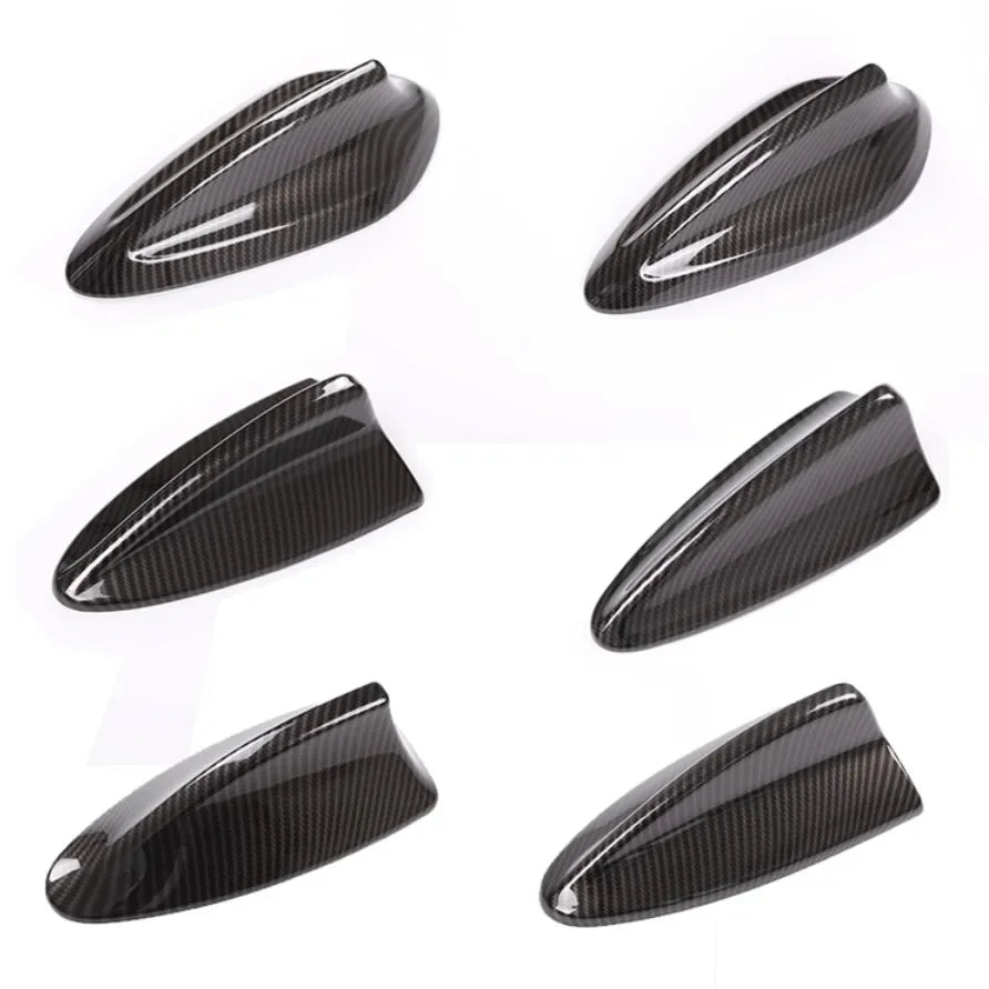 Pokrywa anteny w kształcie płetwy rekina dla BMW M3 M4 wzór włókna węglowego z tworzywa ABS, lekka i trwała