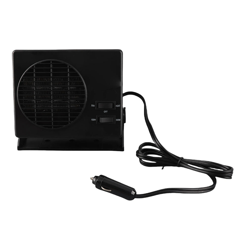 300W Car Defroster and Ceramic Heater Fan, Portable Universal for Most Vehicles