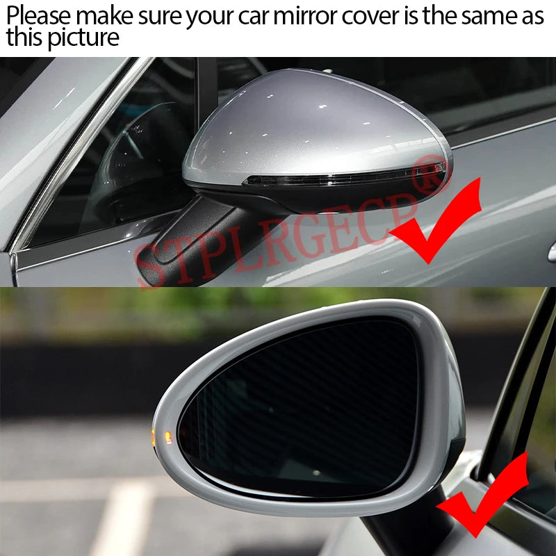 Lente de espejo lateral calefactable para Porsche Macan 95B
