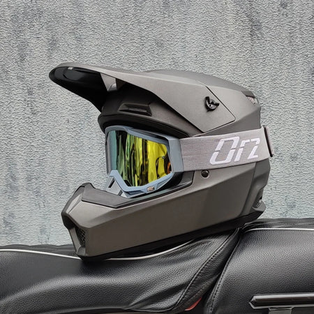 Off Road Racing Motorcycle Helmet &ndash; Full Face Protection 8 / XL