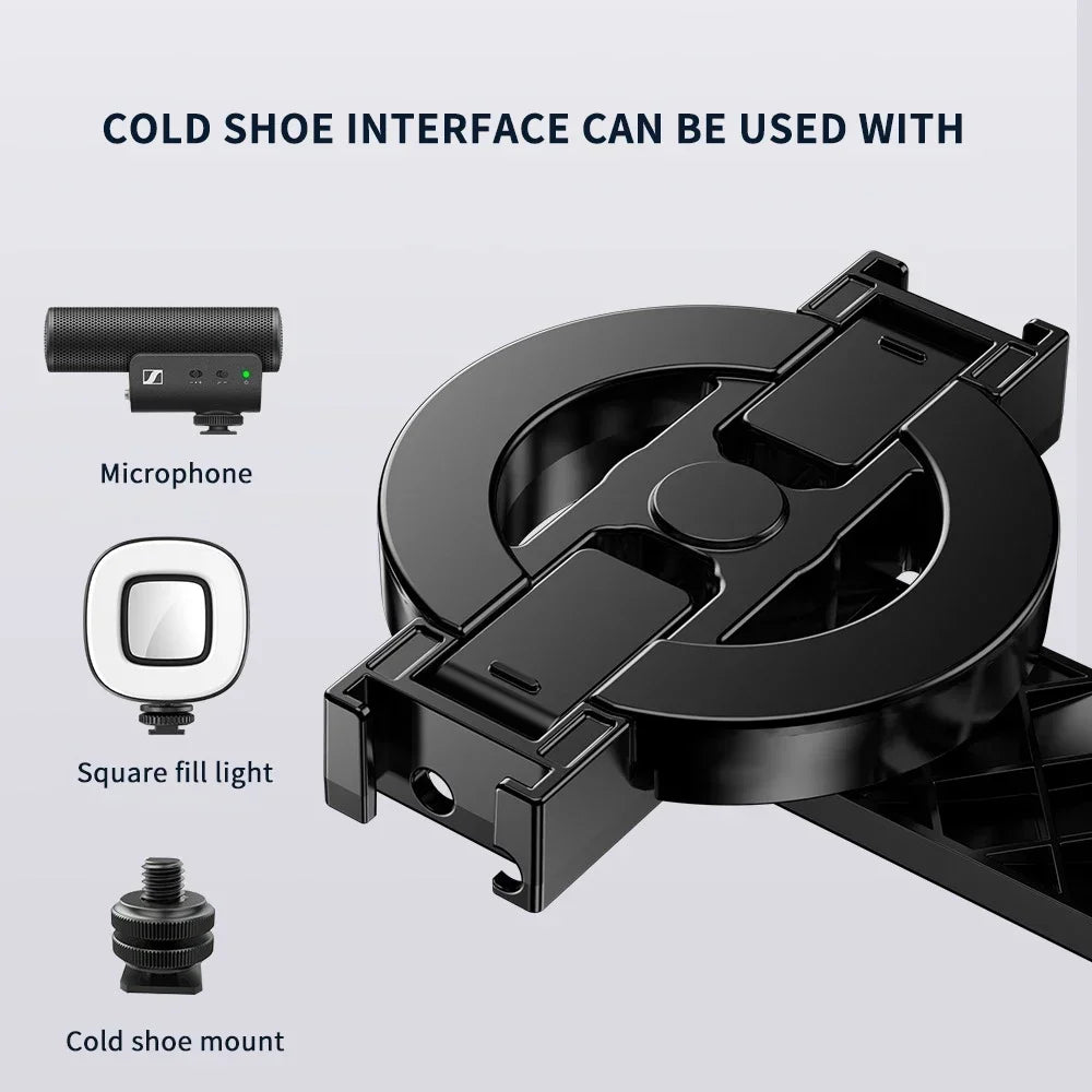 Magnetic Selfie Stick Tripod With Bluetooth Remote &ndash; Slim